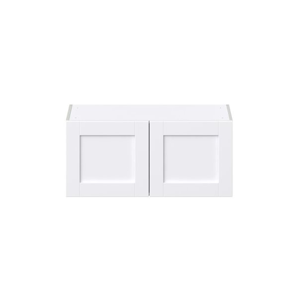 Hugo&Borg Rosemont 33 x 15 x 14.88 Glacier White Door Wall Semi-Custom Cabinet