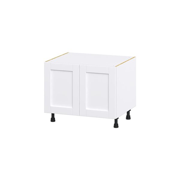 Hugo&Borg Rosemont 30 x 24.5 x 24.88 Glacier White Sink Base Semi-Custom Cabinet