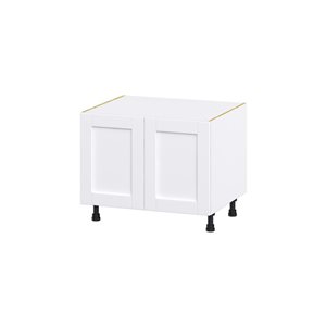 Hugo&Borg Rosemont 30 x 24.5 x 24.88 Glacier White Sink Base Semi-Custom Cabinet