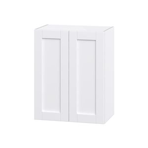 Hugo&Borg Rosemont 24 x 30 x 14.88 Glacier White Door Wall Semi-Custom Cabinet