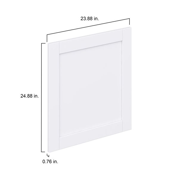 Hugo&Borg Rosemont 23.88 x 24.88 x 0.75 Cabinet  Front Door White