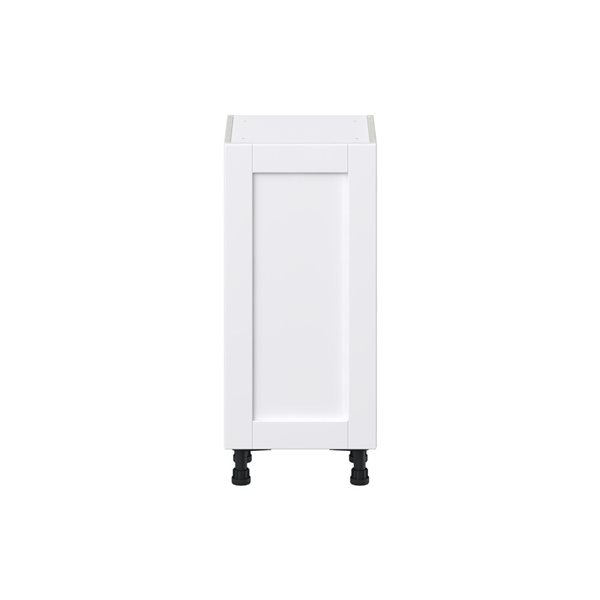 Hugo&Borg Rosemont 15 x 34.5 x 14.88 Glacier White Door And Drawer Base Semi-Custom Cabinet