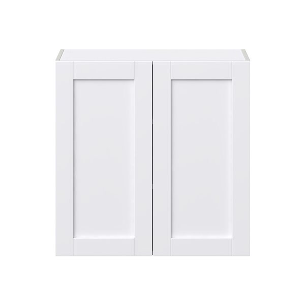 Hugo&Borg Rosemont 30 x 30 x 14.88 Glacier White Door Wall Semi-Custom Cabinet