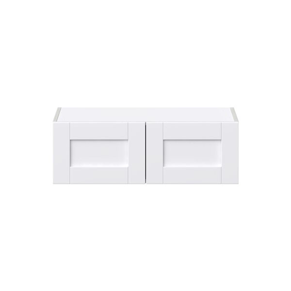 Hugo&Borg Rosemont 30 x 10 x 14.88 Glacier White Door Wall Semi-Custom Cabinet