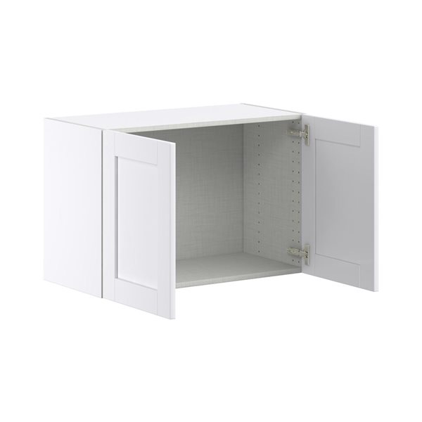 Hugo&Borg Rosemont 30 x 20 x 14.88 Glacier White Door Wall Semi-Custom Cabinet