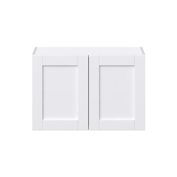 Hugo&Borg Rosemont 30 x 20 x 14.88 Glacier White Door Wall Semi-Custom Cabinet