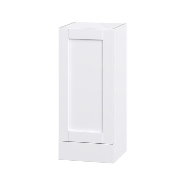 Hugo&Borg Rosemont 15 x 35 x 14.88 Glacier White Door And Drawer Wall Semi-Custom Cabinet