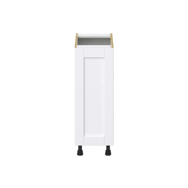 Hugo&Borg Rosemont 12 x 34.5 x 24.88 Glacier White Door Base Semi-Custom Cabinet