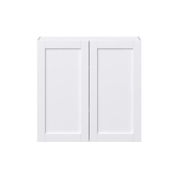 Hugo&Borg Rosemont 36 x 35 x 14.88 Glacier White Door Wall Semi-Custom Cabinet