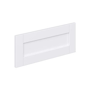 Hugo&Borg Rosemont  23.88 x 9.88 x 0.75 Cabinet Drawer Front White