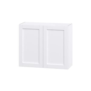 Hugo&Borg Rosemont 36 x 30 x 14.88 Glacier White Door Wall Semi-Custom Cabinet