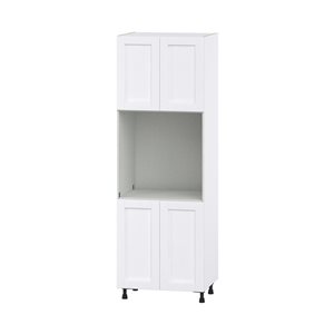 Hugo&Borg Rosemont 30 x 89.5 x 24.88 Glacier White Door Pantry Semi-Custom Cabinet