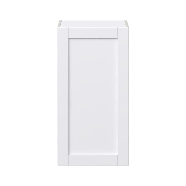 Hugo&Borg Rosemont 18 x 35 x 14.88 Glacier White Door Wall Semi-Custom Cabinet