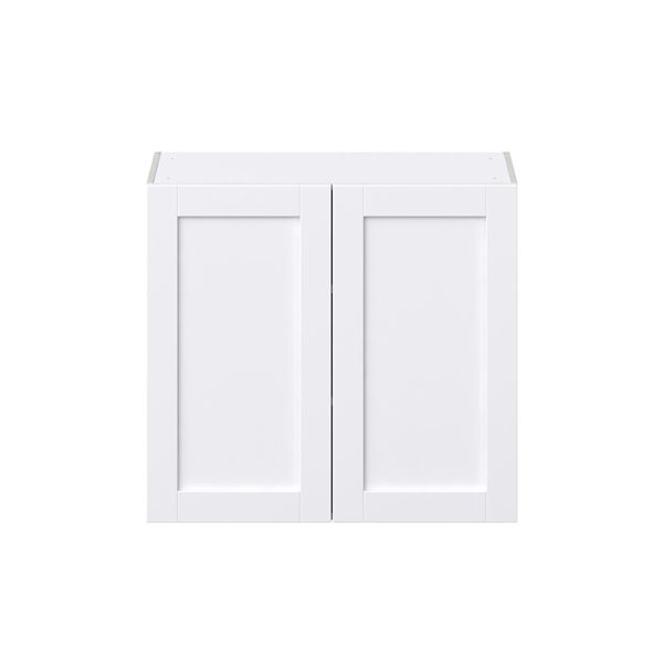 Hugo&Borg Rosemont 33 x 30 x 14.88 Glacier White Door Wall Semi-Custom Cabinet