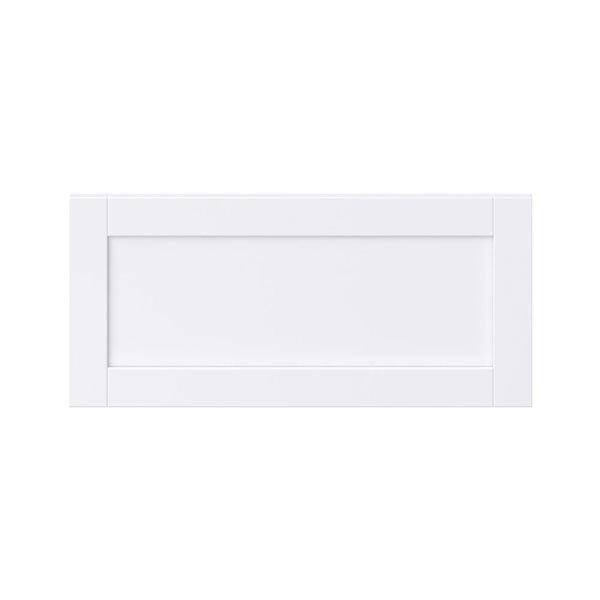 Hugo&Borg Rosemont  33 x 15 x 0.75 Cabinet Drawer Front White