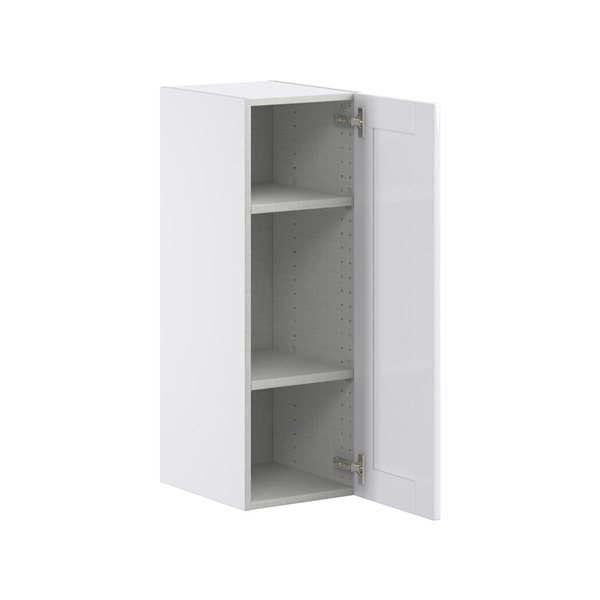 Hugo&Borg Rosemont 12 x 35 x 14.88 Glacier White Door Wall Semi-Custom Cabinet