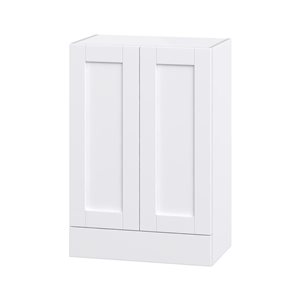 Hugo&Borg Rosemont 24 x 35 x 14.88 Glacier White Door And Drawer Wall Semi-Custom Cabinet