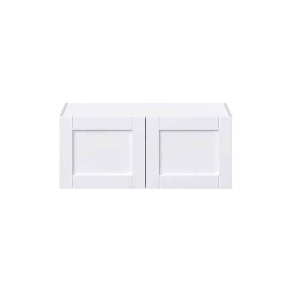 Hugo&Borg Rosemont 36 x 15 x 24.88 Glacier White Door Wall Semi-Custom Cabinet