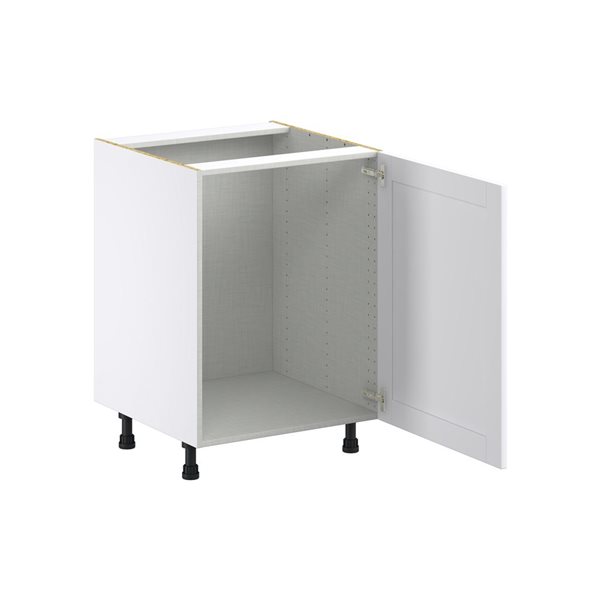 Hugo&Borg Rosemont 24 x 34.5 x 24.88 Glacier White Sink Base Semi-Custom Cabinet