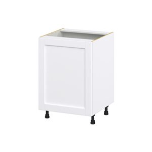 Hugo&Borg Rosemont 24 x 34.5 x 24.88 Glacier White Sink Base Semi-Custom Cabinet