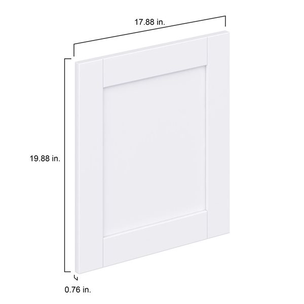 Hugo&Borg Rosemont 17.88 x 19.88 x 0.75 Cabinet  Front Door White