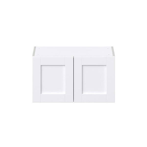 Hugo&Borg Rosemont 27 x 15 x 14.88 Glacier White Door Wall Semi-Custom Cabinet