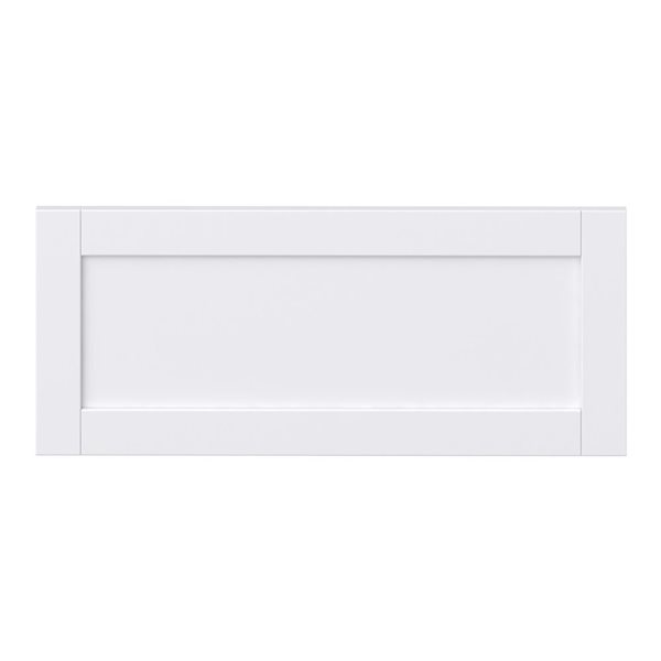 Hugo&borg Rosemont- 35.88 x 14.88 x 0.75 Cabinet Drawer Front White