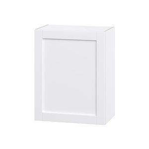 Hugo&Borg Rosemont 24 x 30 x 14.88 Glacier White Door Wall Semi-Custom Cabinet