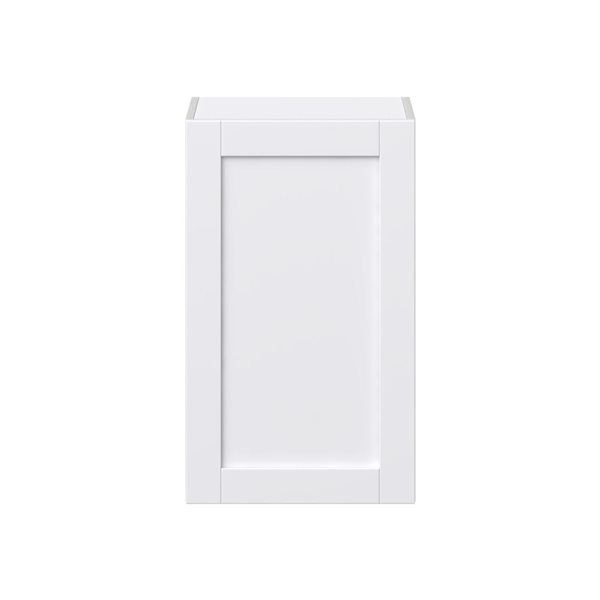 Hugo&Borg Rosemont 18 x 30 x 14.88 Glacier White Door Wall Semi-Custom Cabinet