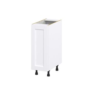 Hugo&Borg Rosemont 12 x 34.5 x 24.88 Glacier White Door And Drawer Base Semi-Custom Cabinet