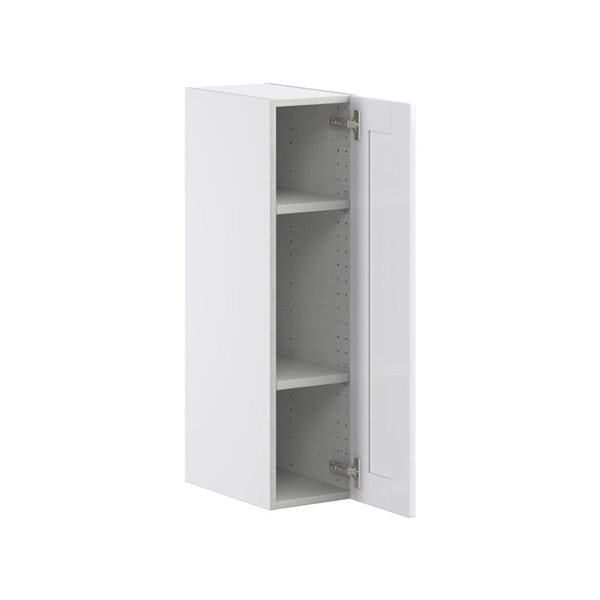 Hugo&Borg Rosemont 9 x 35 x 14.88 Glacier White Door Wall Semi-Custom Cabinet