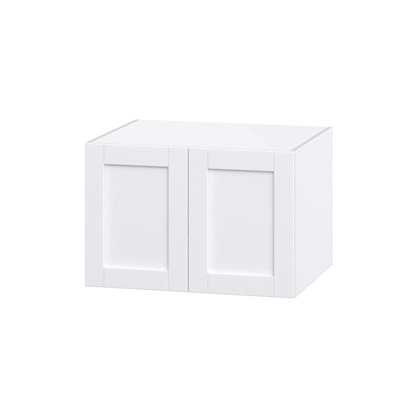 Hugo&Borg Rosemont 30 x 20 x 24.88 Glacier White Door Wall Semi-Custom Cabinet