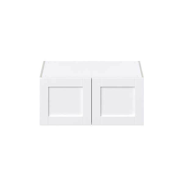 Hugo&Borg Rosemont 33 x 15 x 24.88 Glacier White Door Wall Semi-Custom Cabinet