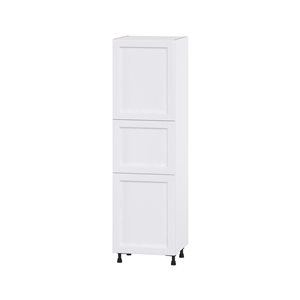 Hugo&Borg Rosemont 24 x 84.5 x 24.88 Glacier White Door Pantry Semi-Custom Cabinet