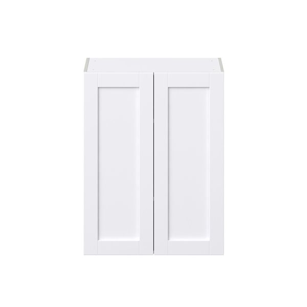 Hugo&Borg Rosemont 27 x 35 x 14.88 Glacier White Door Wall Semi-Custom Cabinet