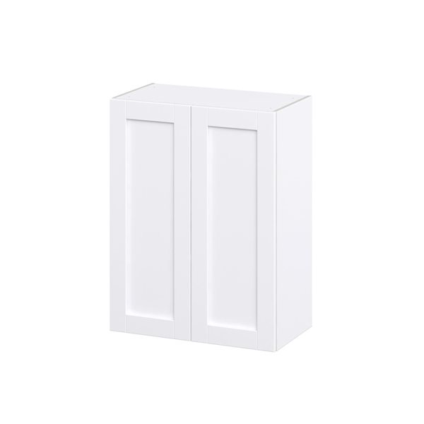 Hugo&Borg Rosemont 27 x 35 x 14.88 Glacier White Door Wall Semi-Custom Cabinet