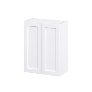 Hugo&Borg Rosemont 27 x 35 x 14.88 Glacier White Door Wall Semi-Custom Cabinet