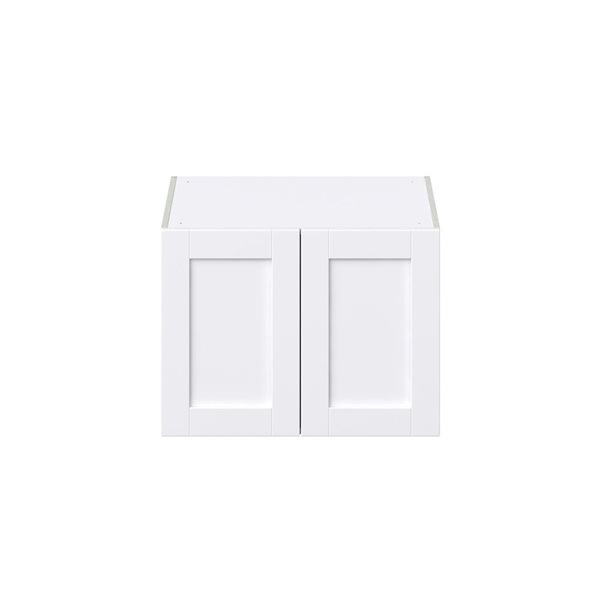 Hugo&Borg Rosemont 27 x 20 x 24.88 Glacier White Door Wall Semi-Custom Cabinet