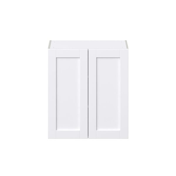 Hugo&Borg Rosemont 27 x 30 x 14.88 Glacier White Door Wall Semi-Custom Cabinet