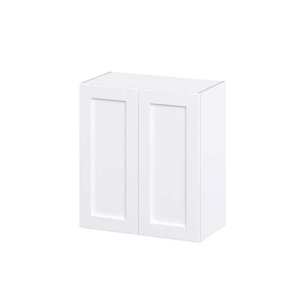 Hugo&Borg Rosemont 27 x 30 x 14.88 Glacier White Door Wall Semi-Custom Cabinet