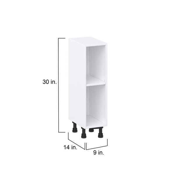 Hugo&Borg Rosemont 9 x 34.5 x 14.8 Glacier White Base Semi-Custom Cabinet