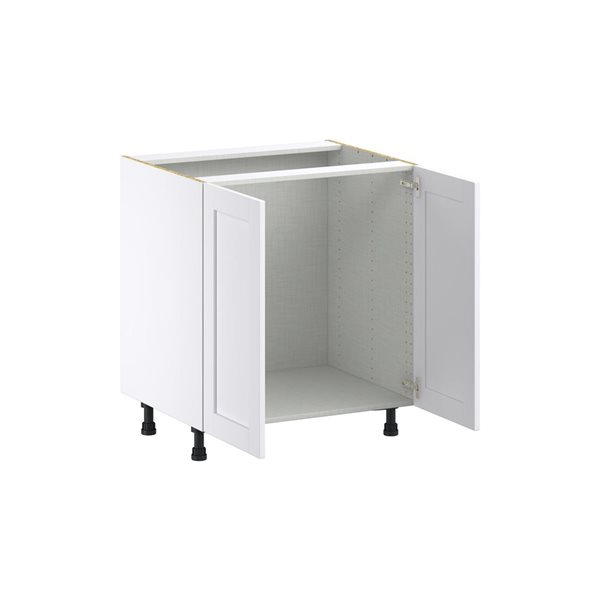 Hugo&Borg Rosemont 30 x 34.5 x 24.88 Glacier White Sink Base Semi-Custom Cabinet