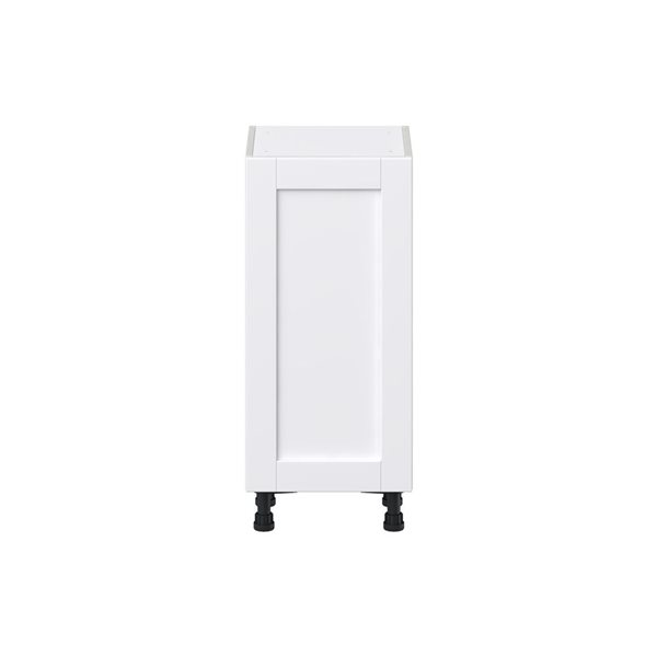 Hugo&Borg Rosemont 15 x 34.5 x 14.88 Glacier White Door Base Semi-Custom Cabinet