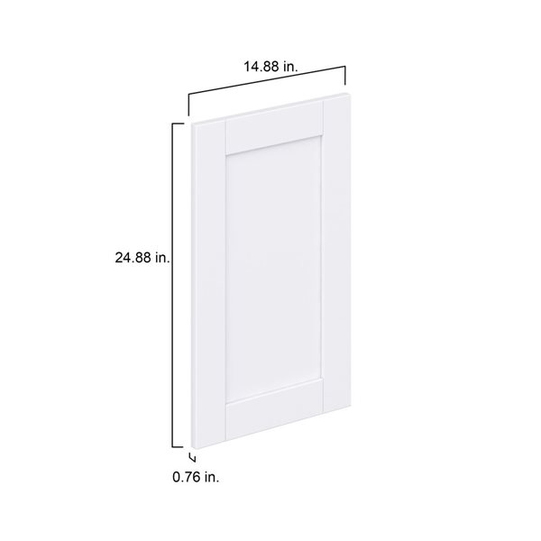 Hugo&Borg Rosemont 14.88 x 24.88 x 0.75 Cabinet  Front Door White