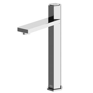 Robinet pour lavabo de salle de bain VIGO Nova avec un trou chrome