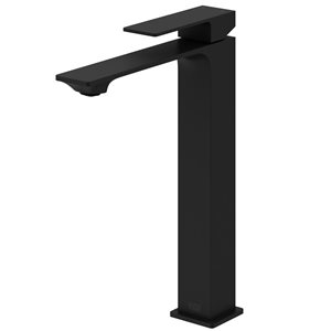 VIGO Dunn Vessel Bathroom Faucet in Matte Black