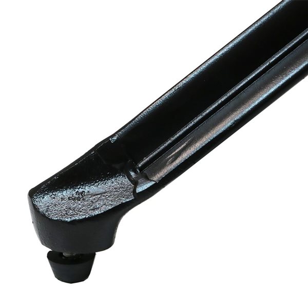 Sunnydaze Decor 33-in Black Cast Aluminum Round Dining Table