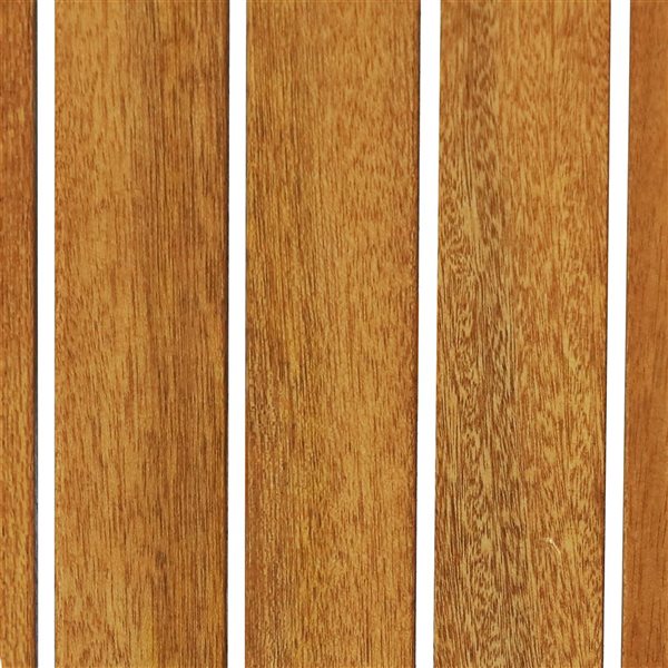 Sunnydaze Decor Meranti Wood Octagon Outdoor Folding Patio Table