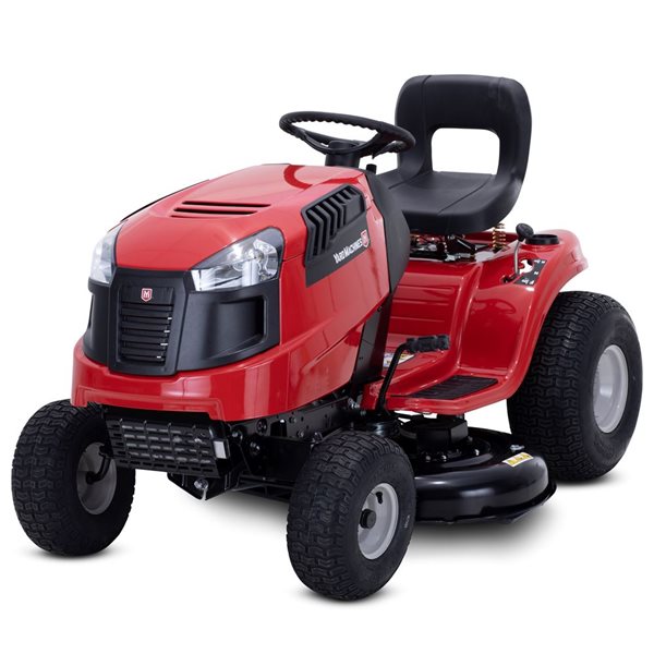 Yard Machines 15.5 HP 7-Speed Automatic 42-in Gas Riding Lawn Mower