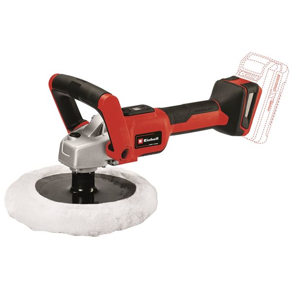 Einhell 7-in 18 V Brushless Cordless Polishing and Orbital Sander - Tool Only